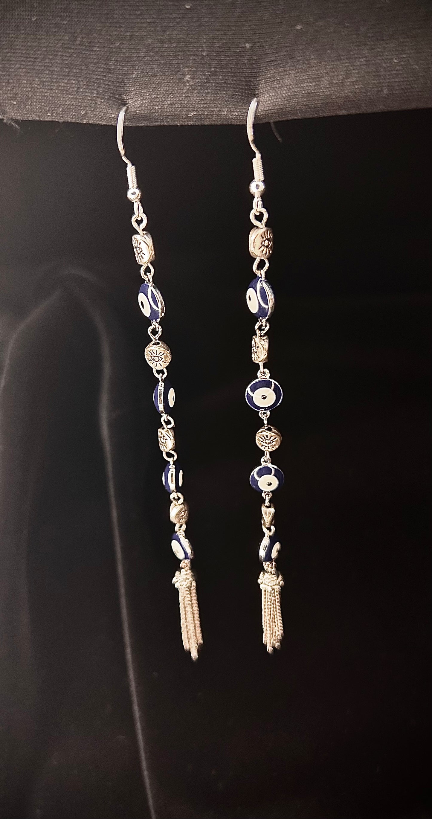 Earrings Eyes Blue