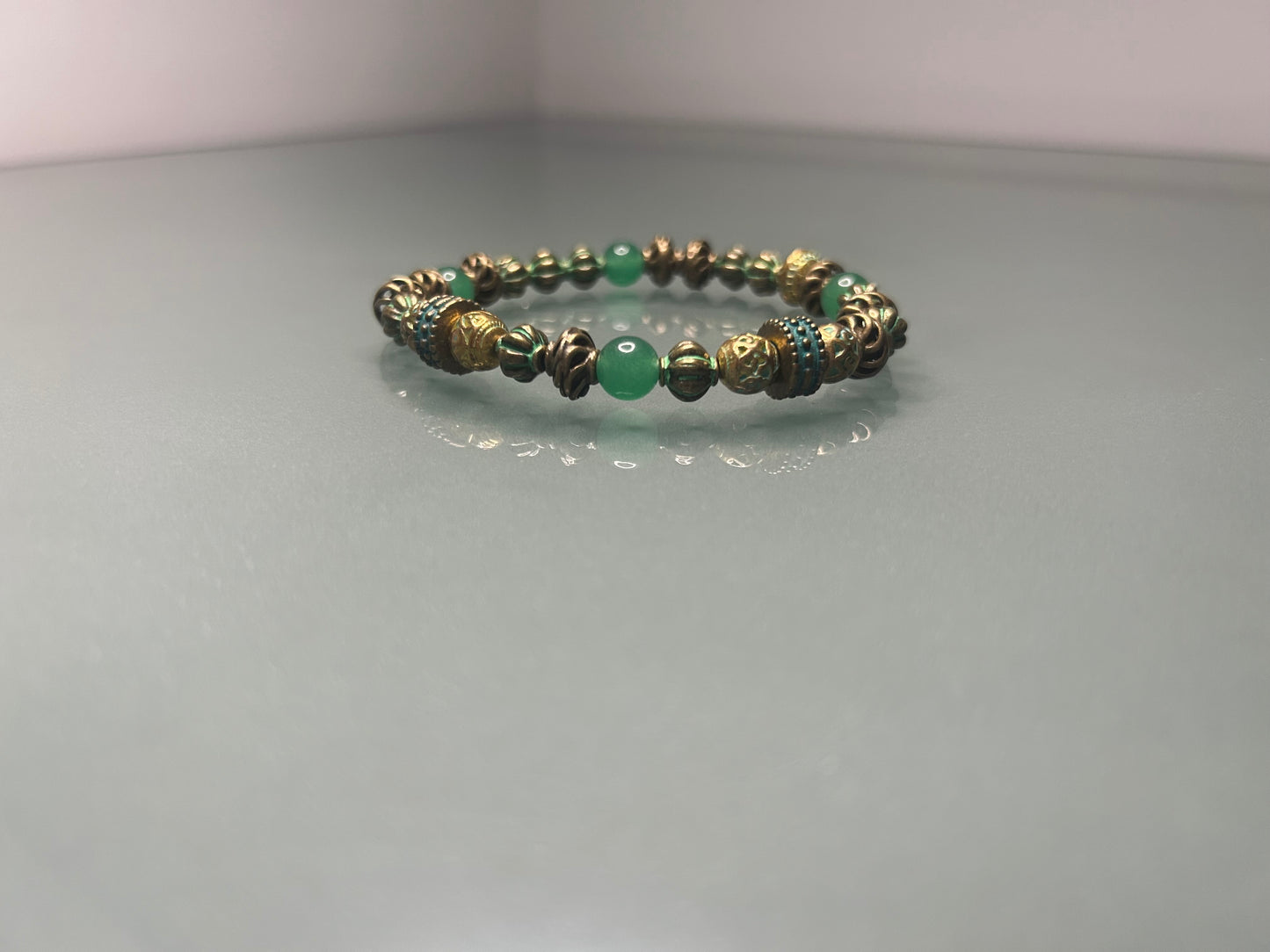 Bracelet Mens Royal Green