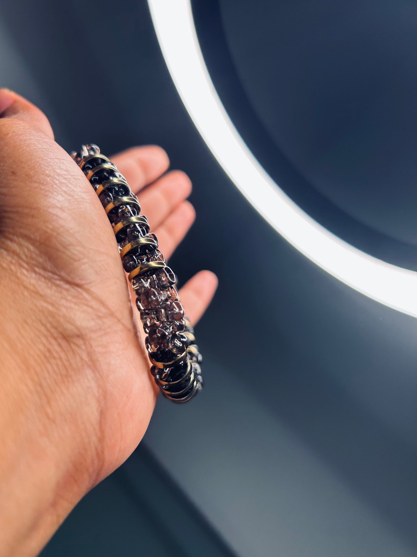 Bracelet(Men)- Gold Bone