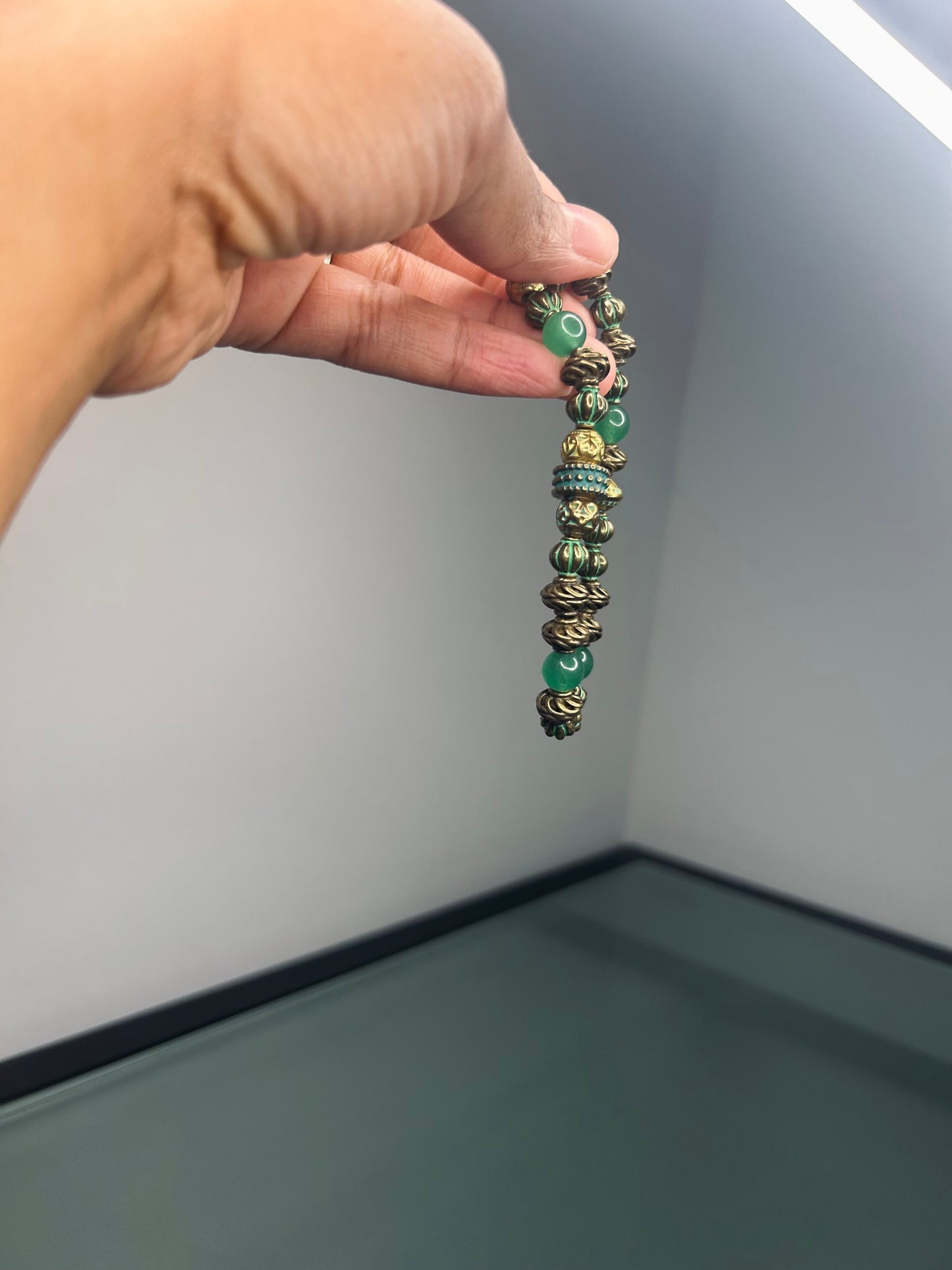 Bracelet Mens Royal Green