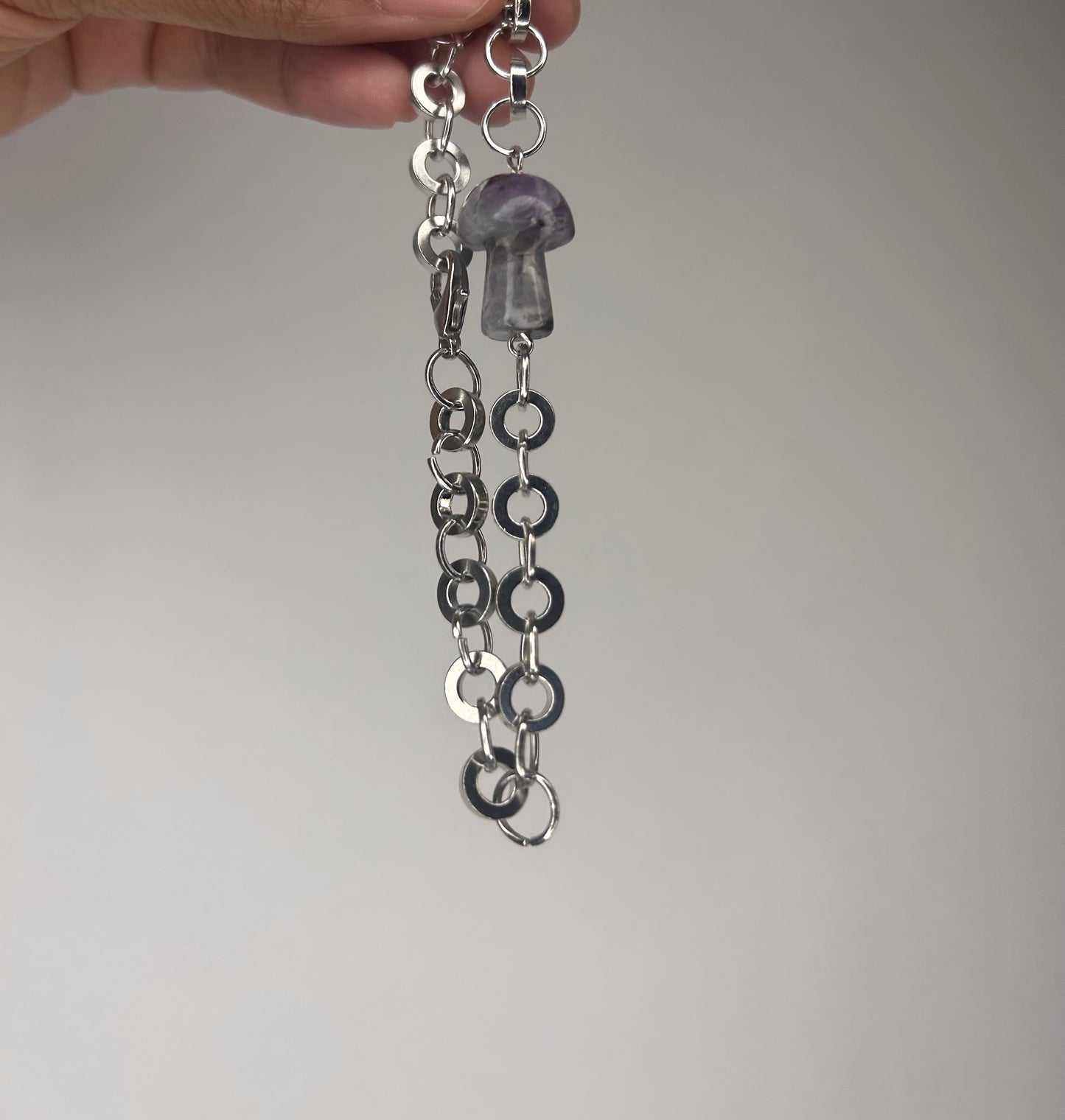 Bracelet Purple Mushrooms