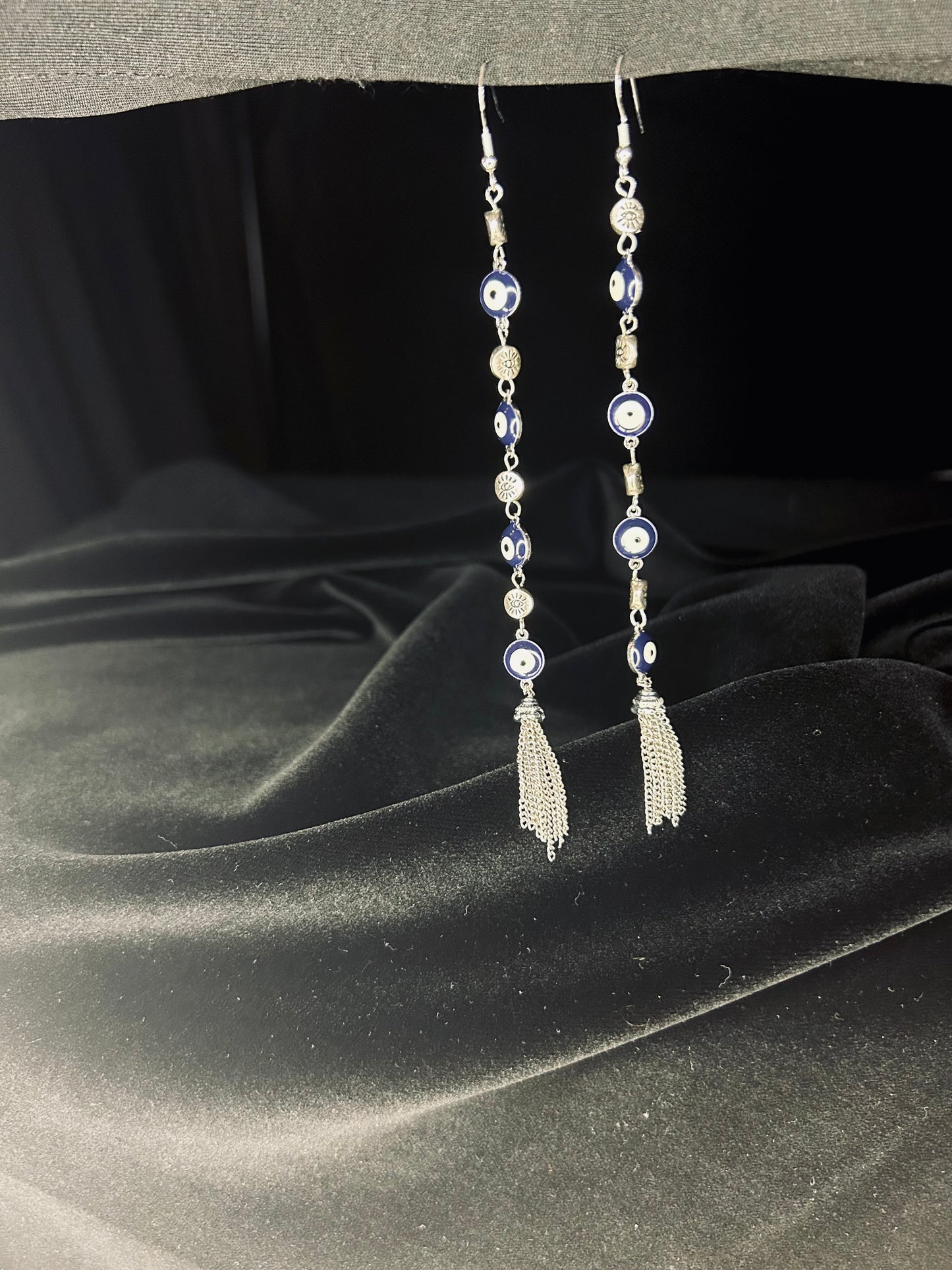 Earrings Eyes Blue