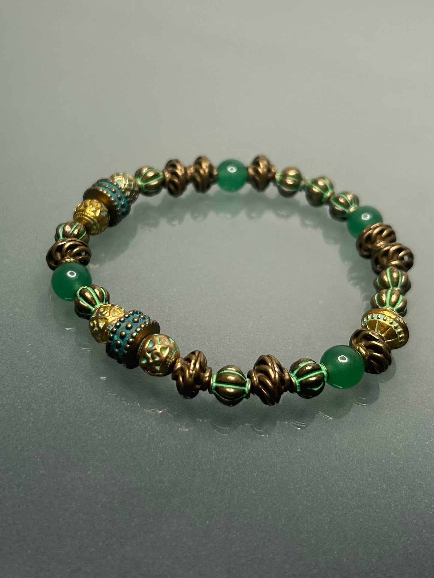 Bracelet Mens Royal Green