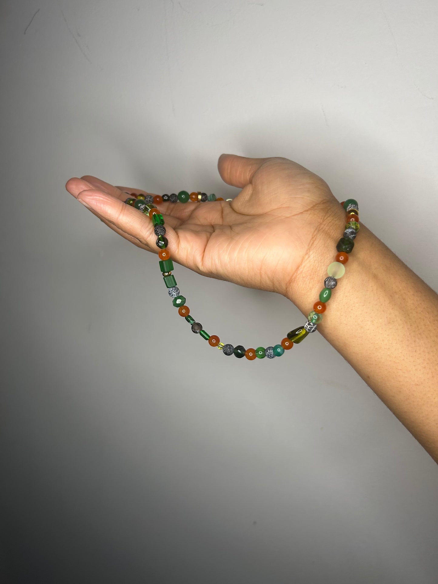 Necklace Dads Green Necklace