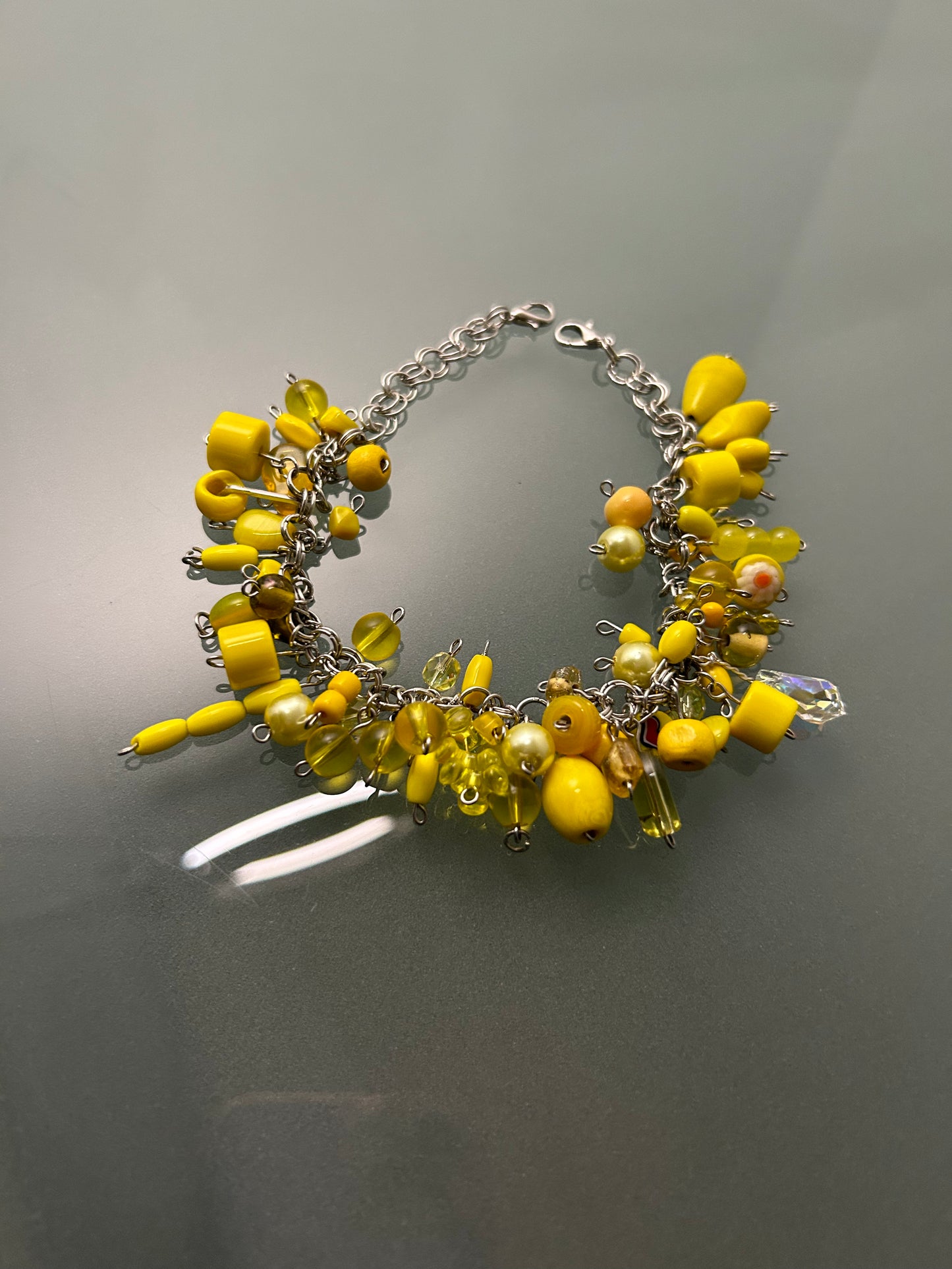 Anklet- Yellow Beams