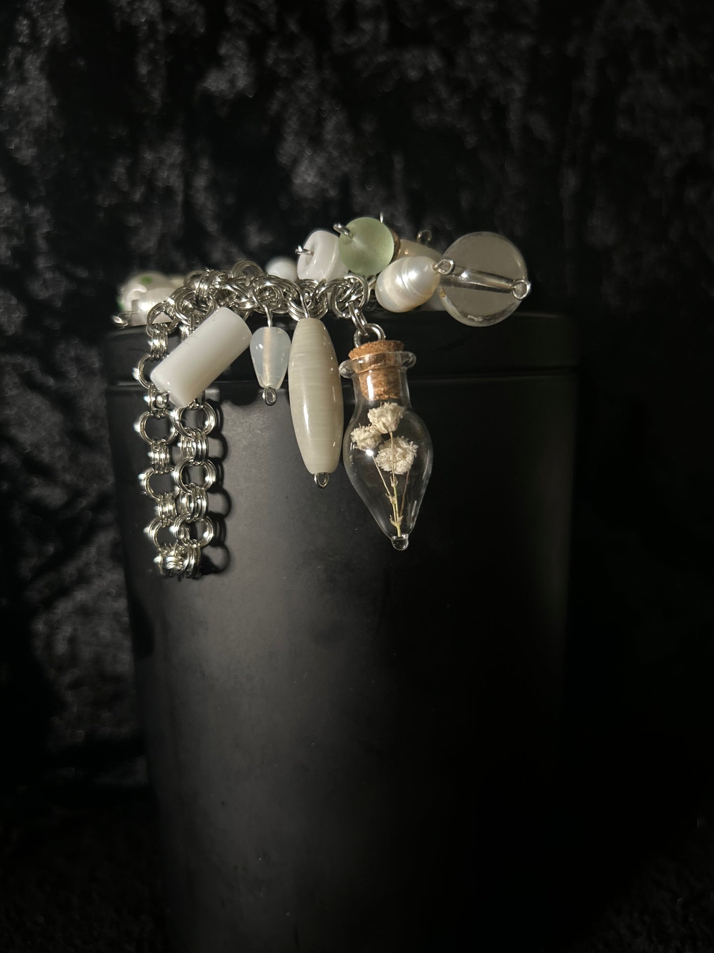 Anklet Outer Space Sprinkles S White