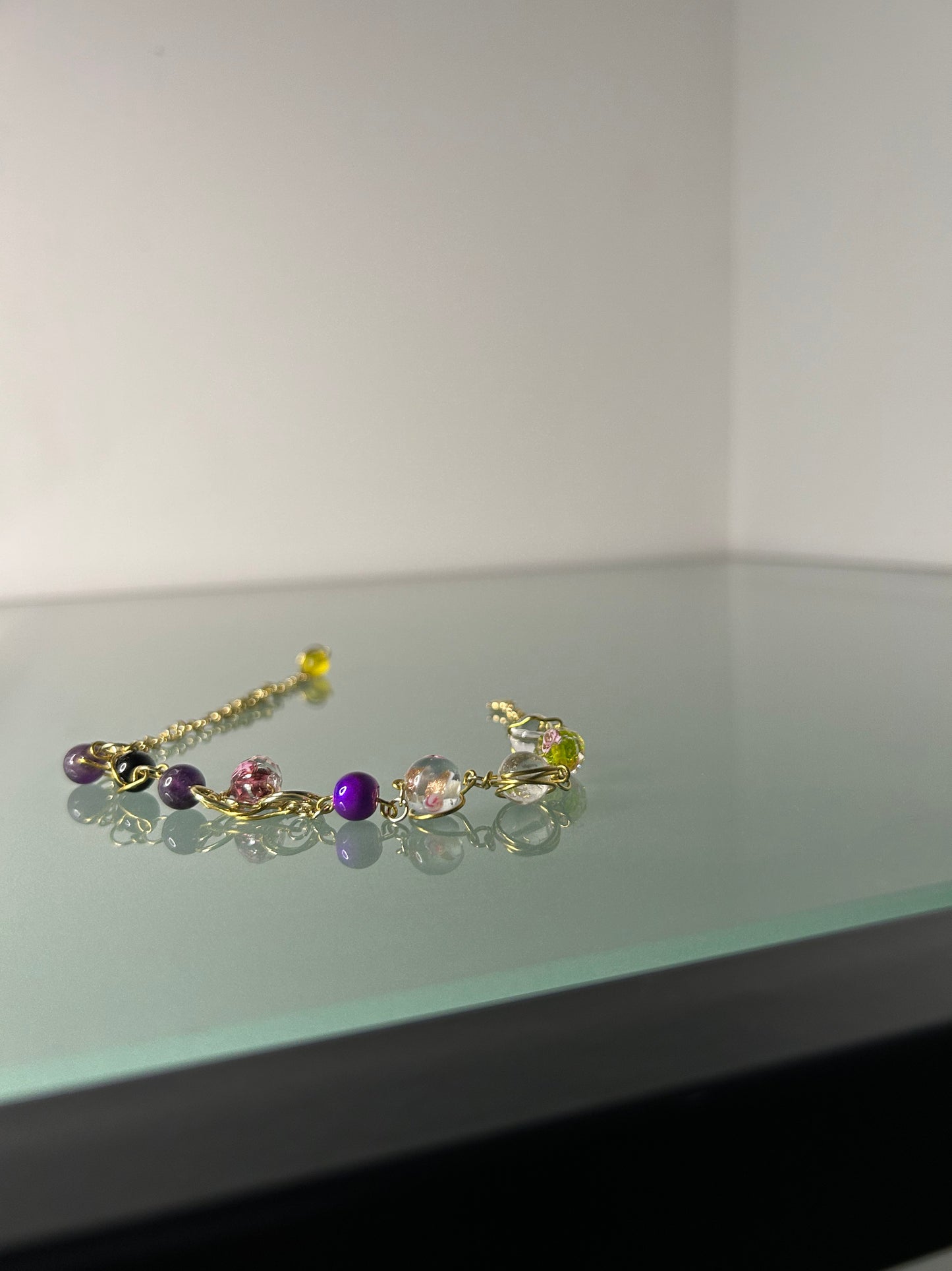 Anklet- Yellow Drop