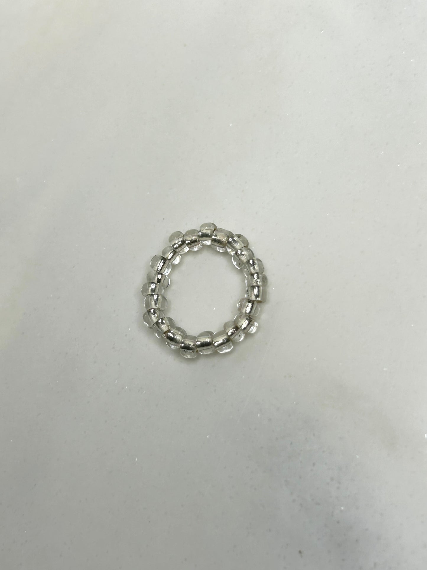 Ring Clear Silver
