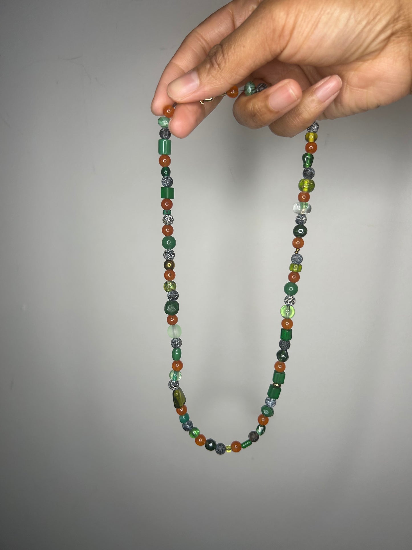 Necklace Dads Green Necklace