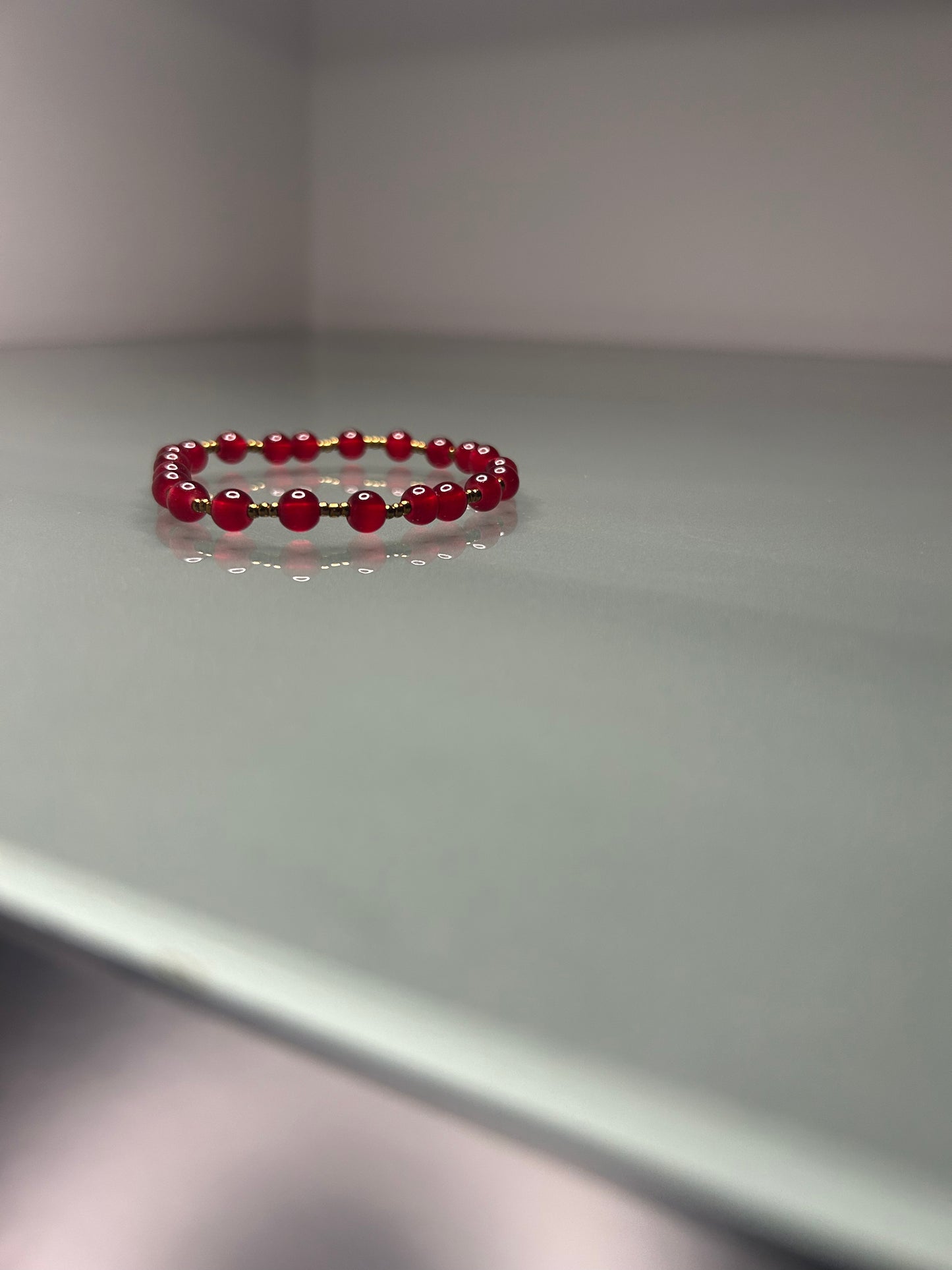 Bracelet Burgundy Red