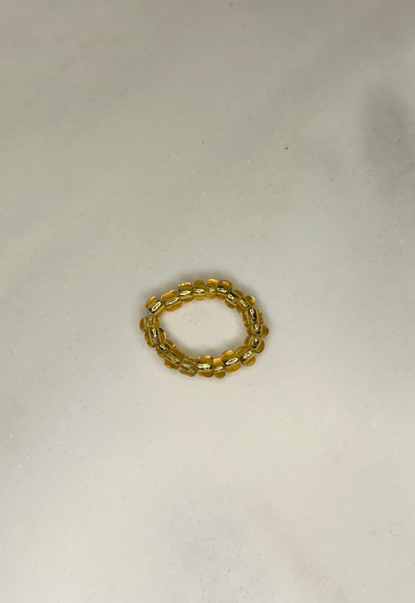 Ring Clear Gold