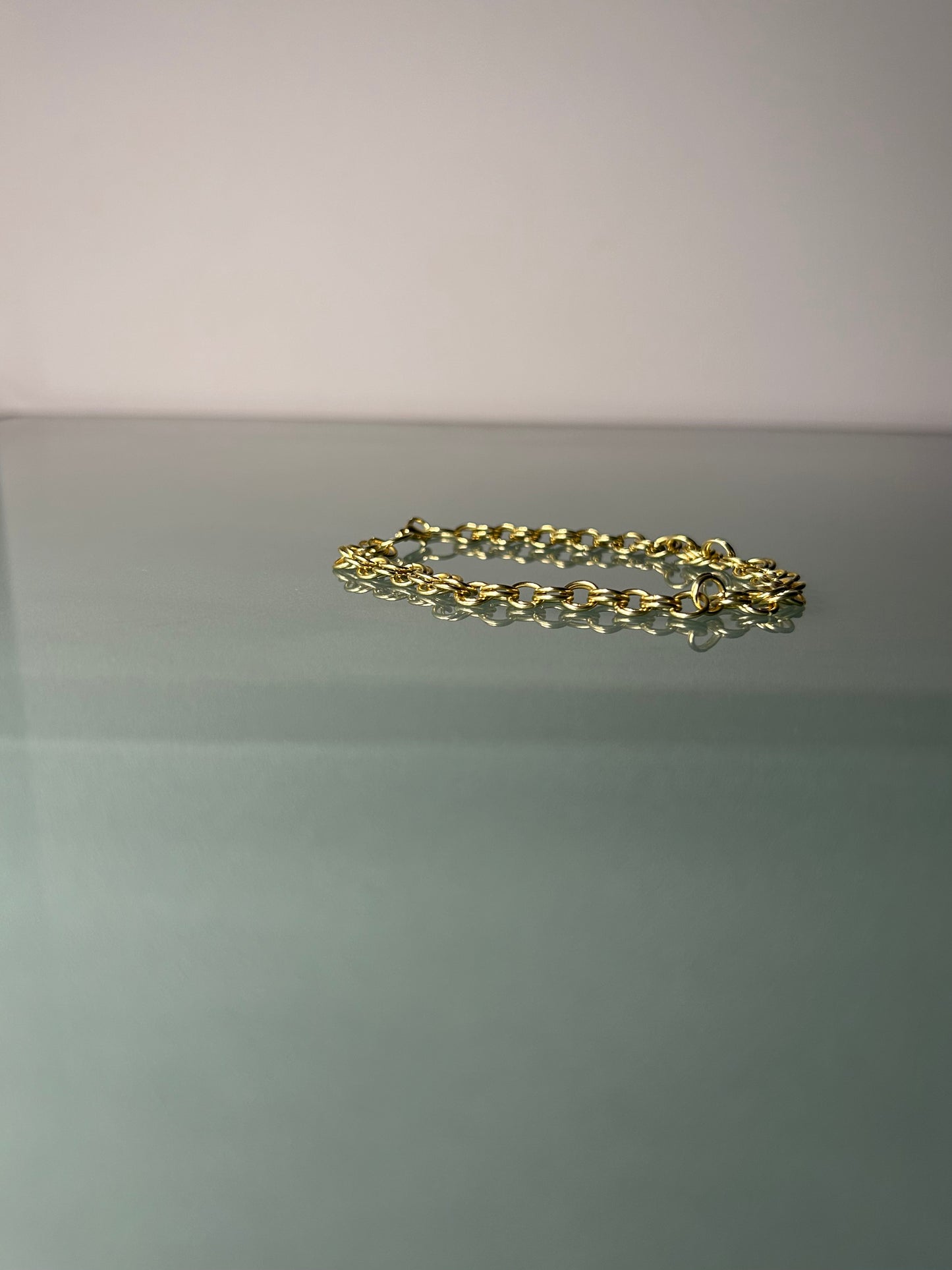 Anklet- Handwoven Jump Rings