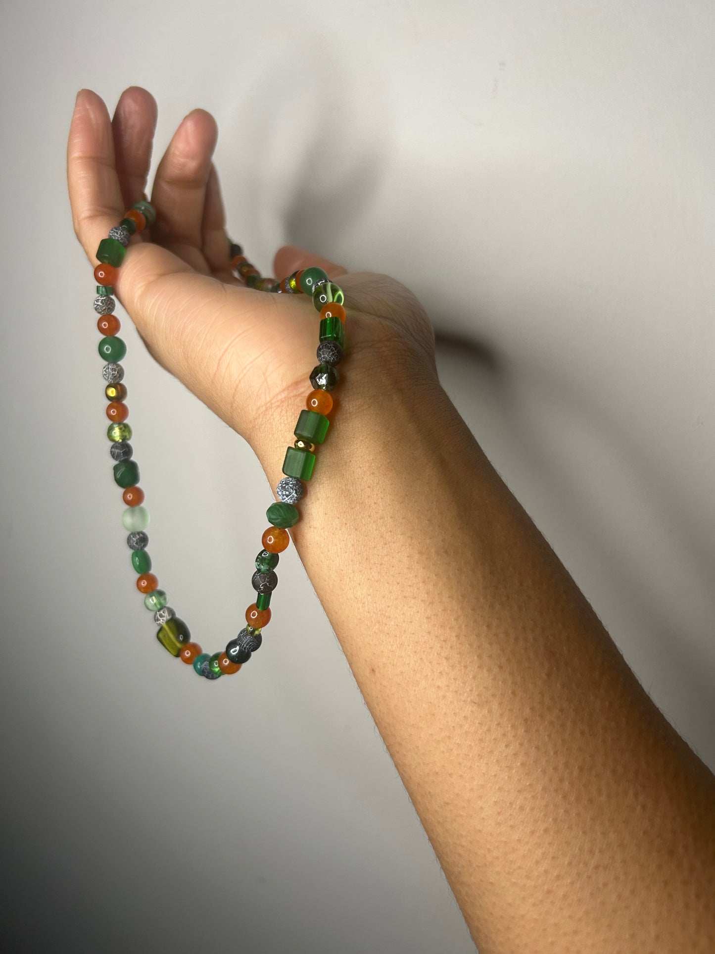 Necklace Dads Green Necklace