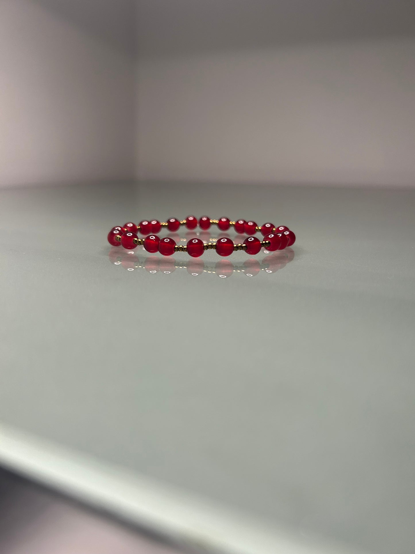 Bracelet Burgundy Red