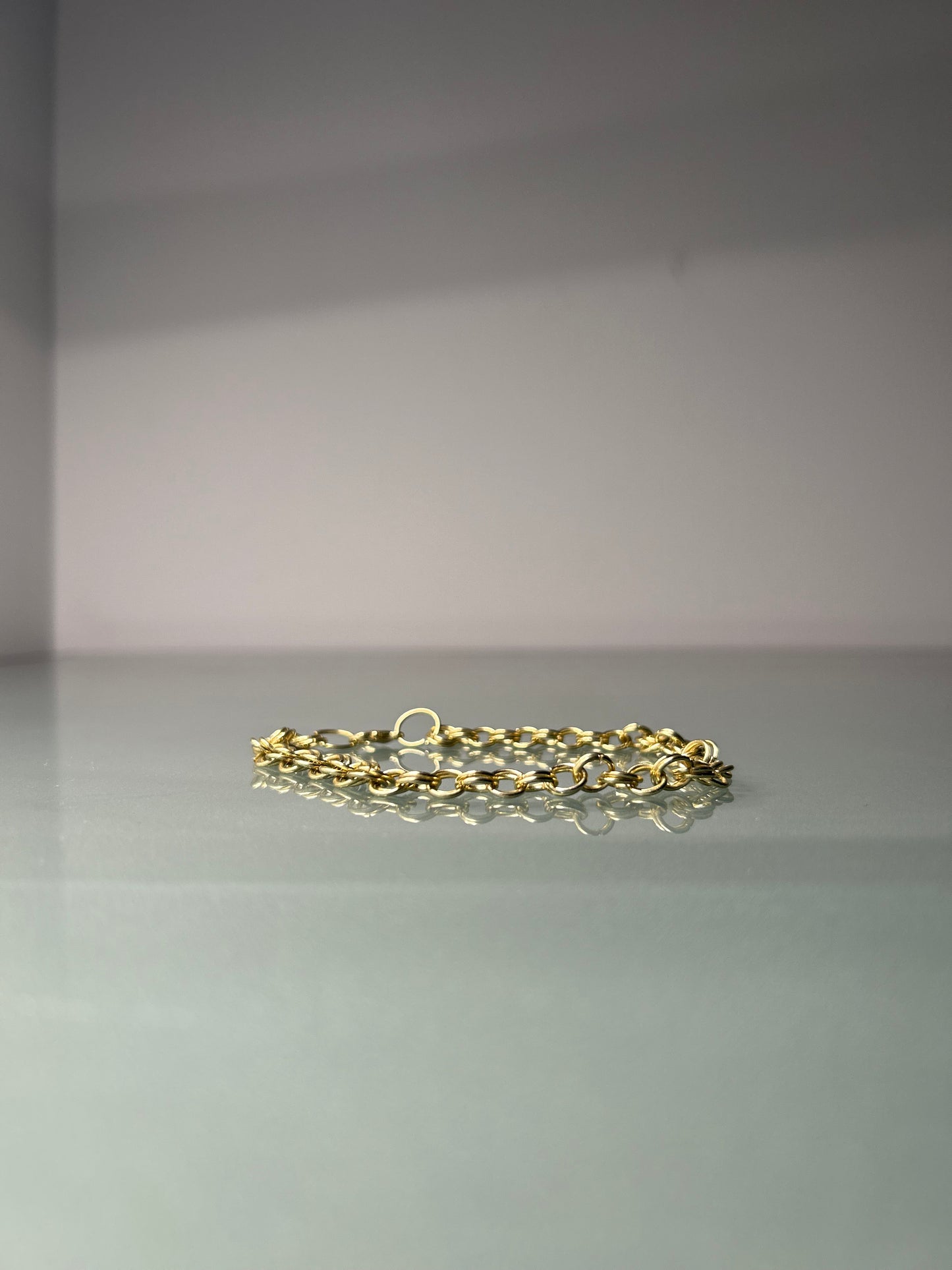 Anklet- Handwoven Jump Rings