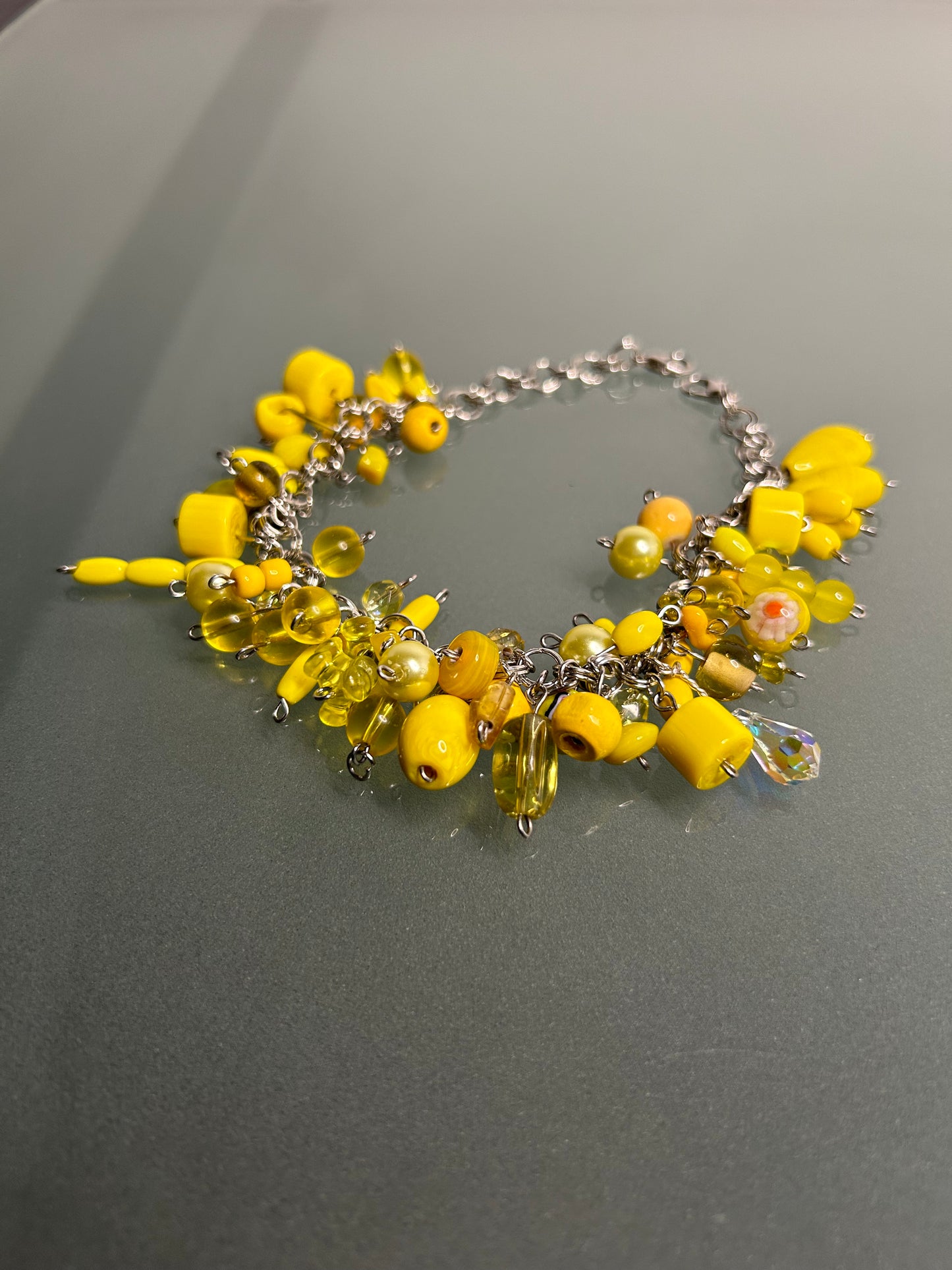 Anklet- Yellow Beams