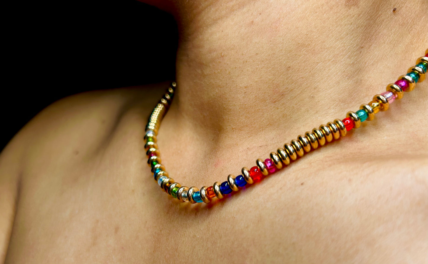 Necklace Crayon Golds