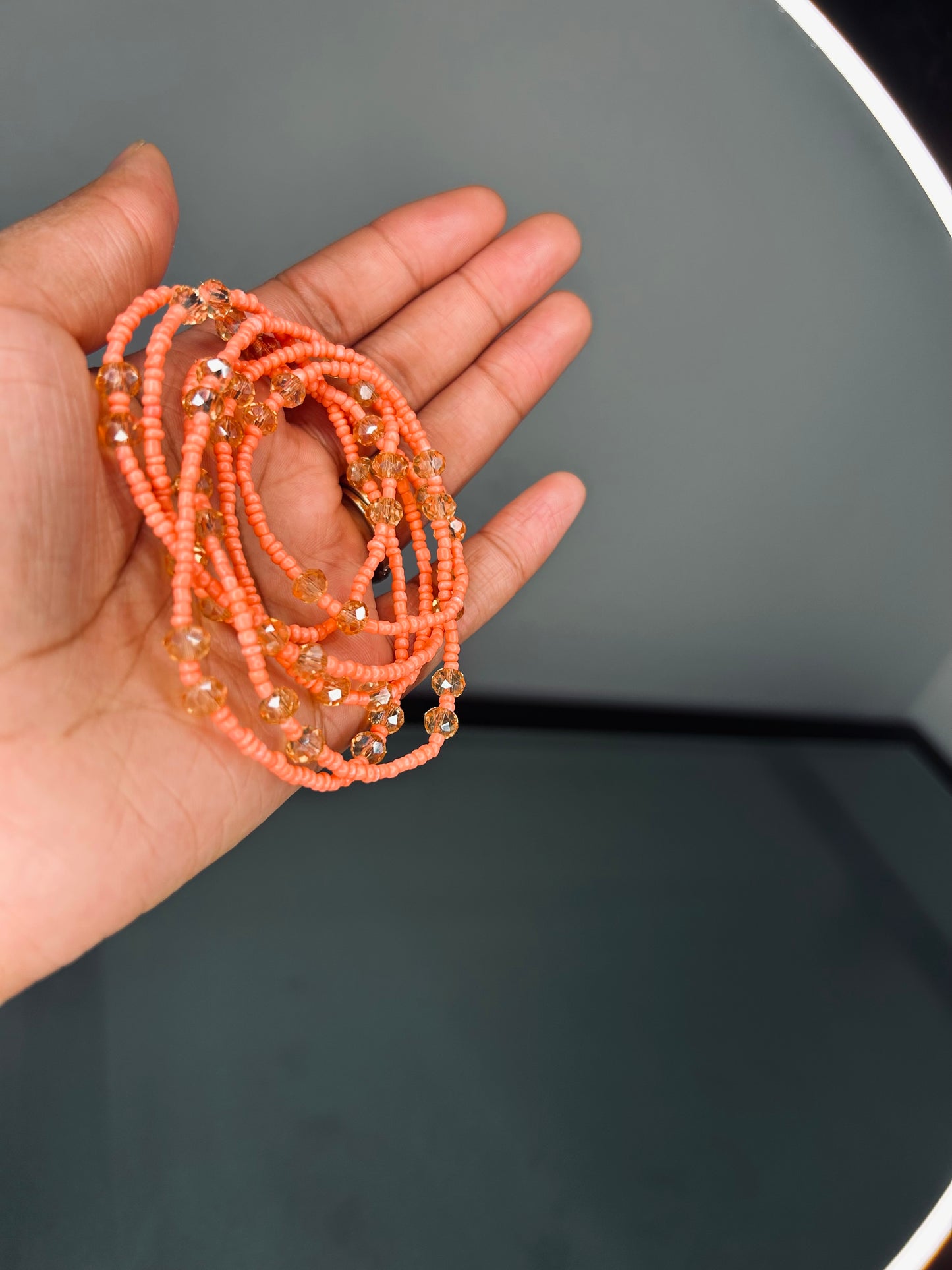 Waistbead Coral(elastic)