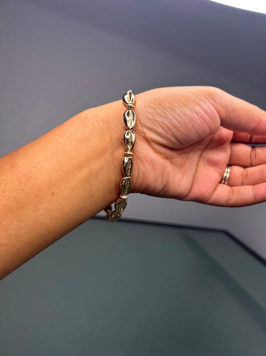 Bracelet Gold Shell