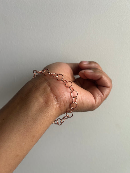 Bracelet Rose Gold Metal