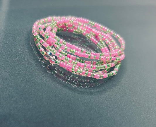 Waistbead watermelon Cotton Candy(elastic)