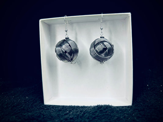 Earrings Silver Strings