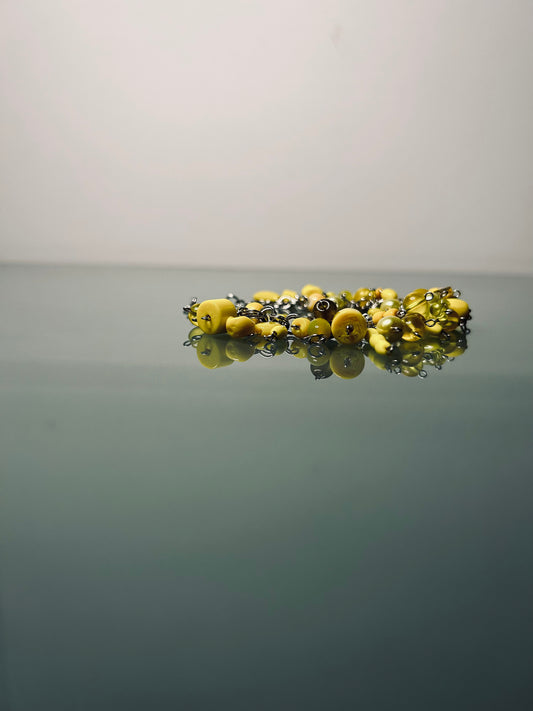 Anklet- Yellow Beams