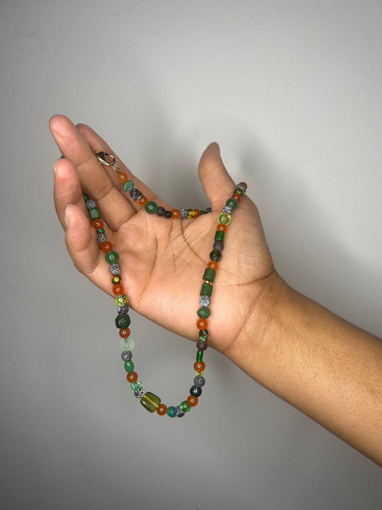 Necklace Dads Green Necklace