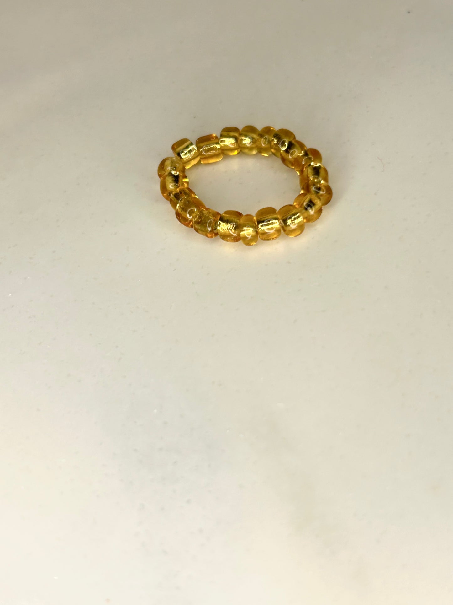 Ring Clear Gold