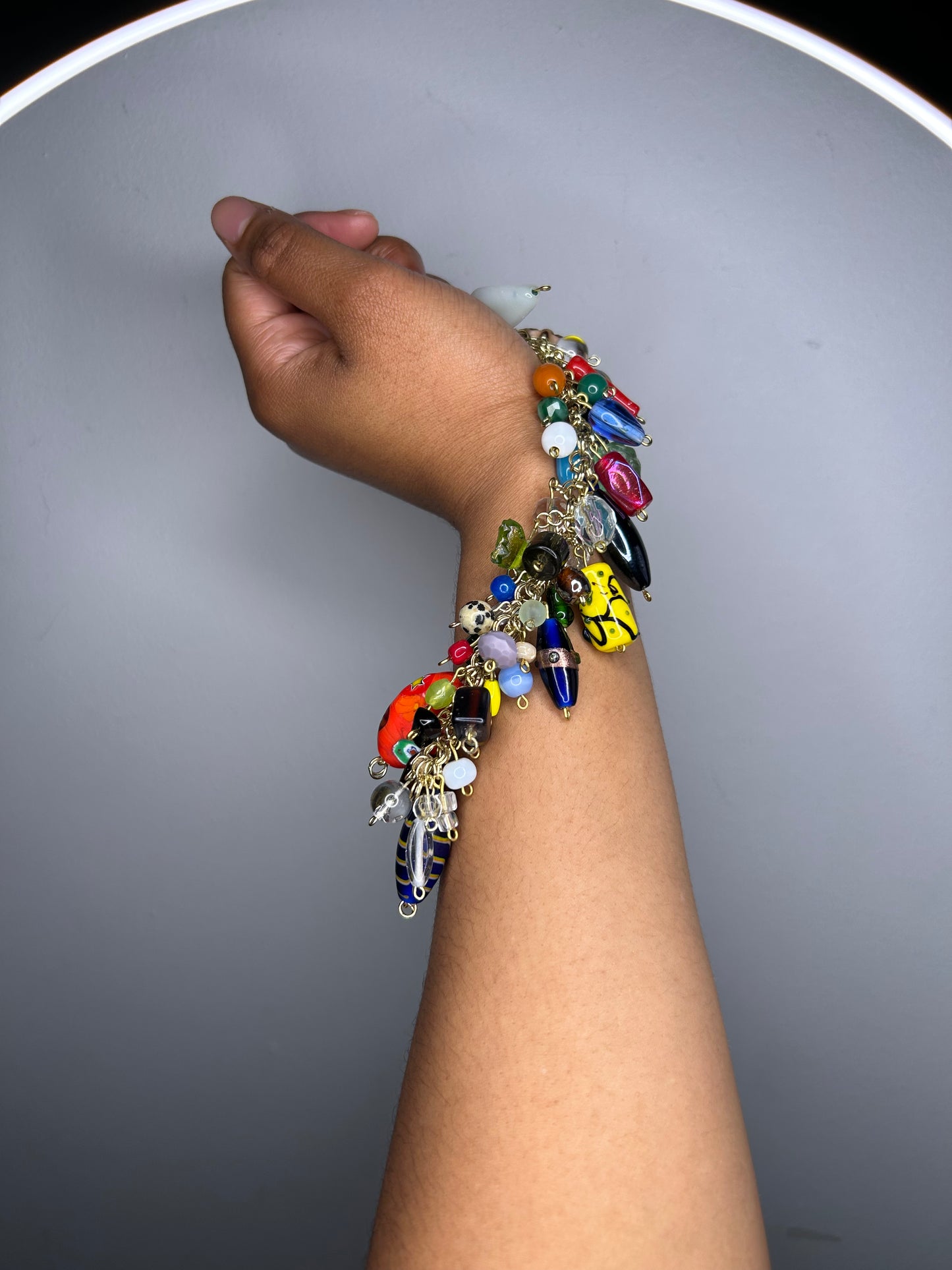 Anklet- Yellow Trees