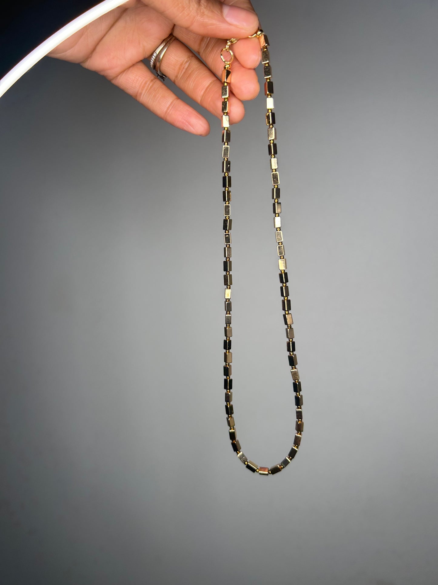 Necklace Gold Bricks