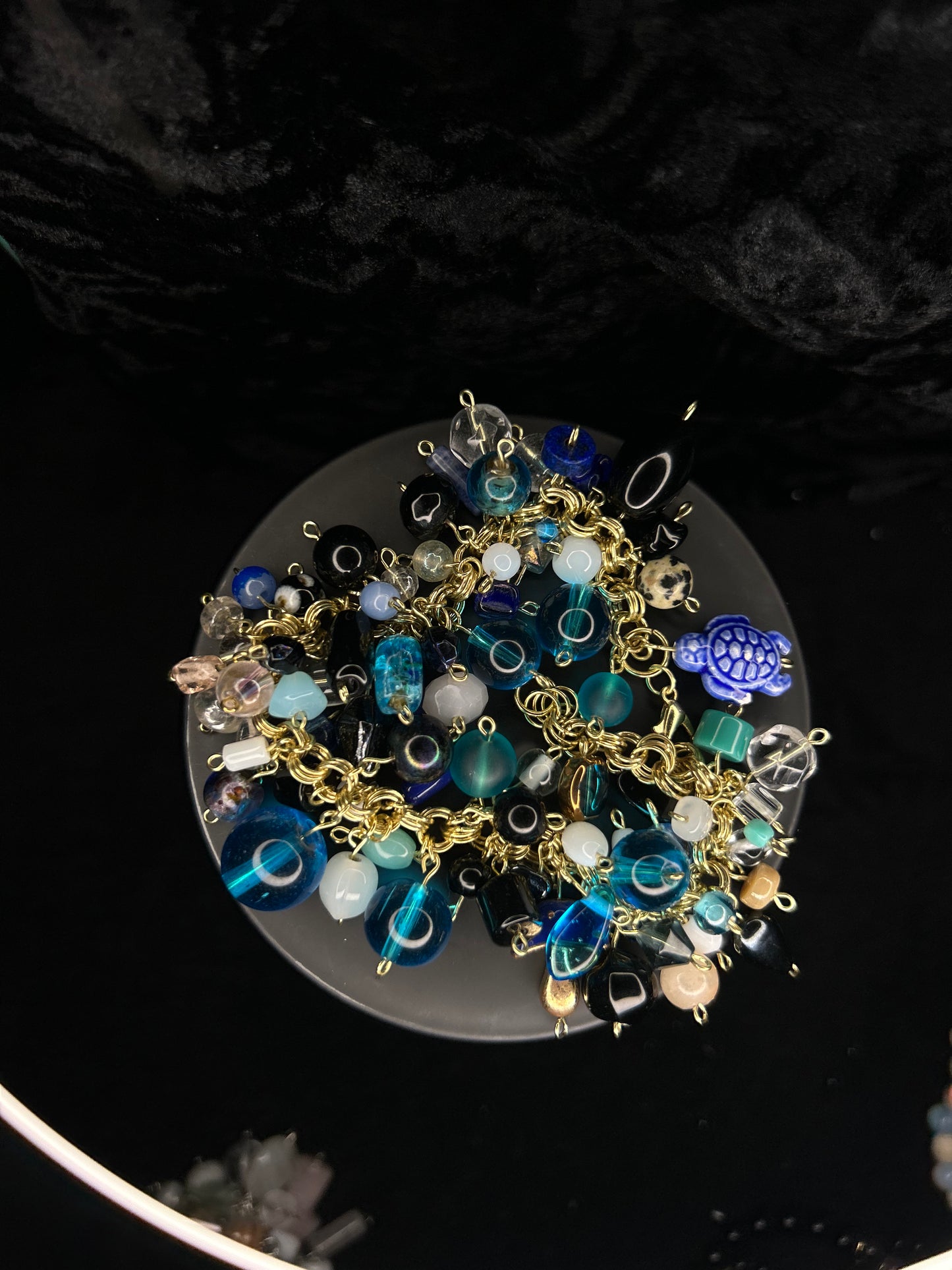 Anklet Outer Space Sprinkles Blue