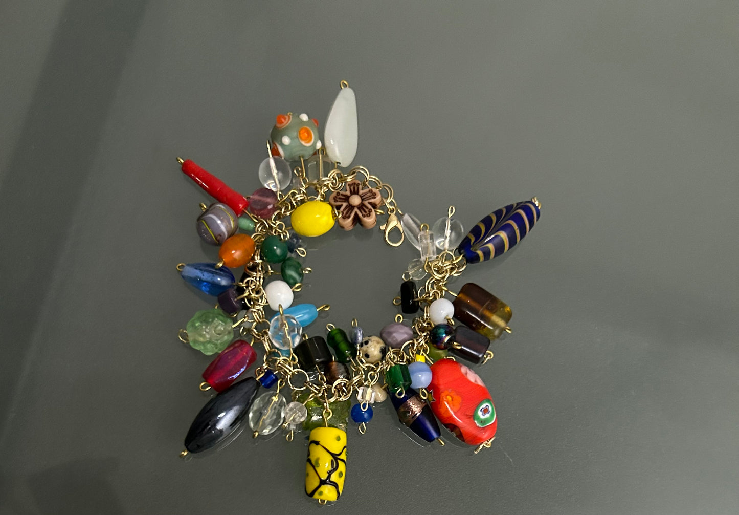 Anklet- Yellow Trees