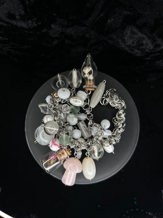 Anklet Outer Space Sprinkles S White