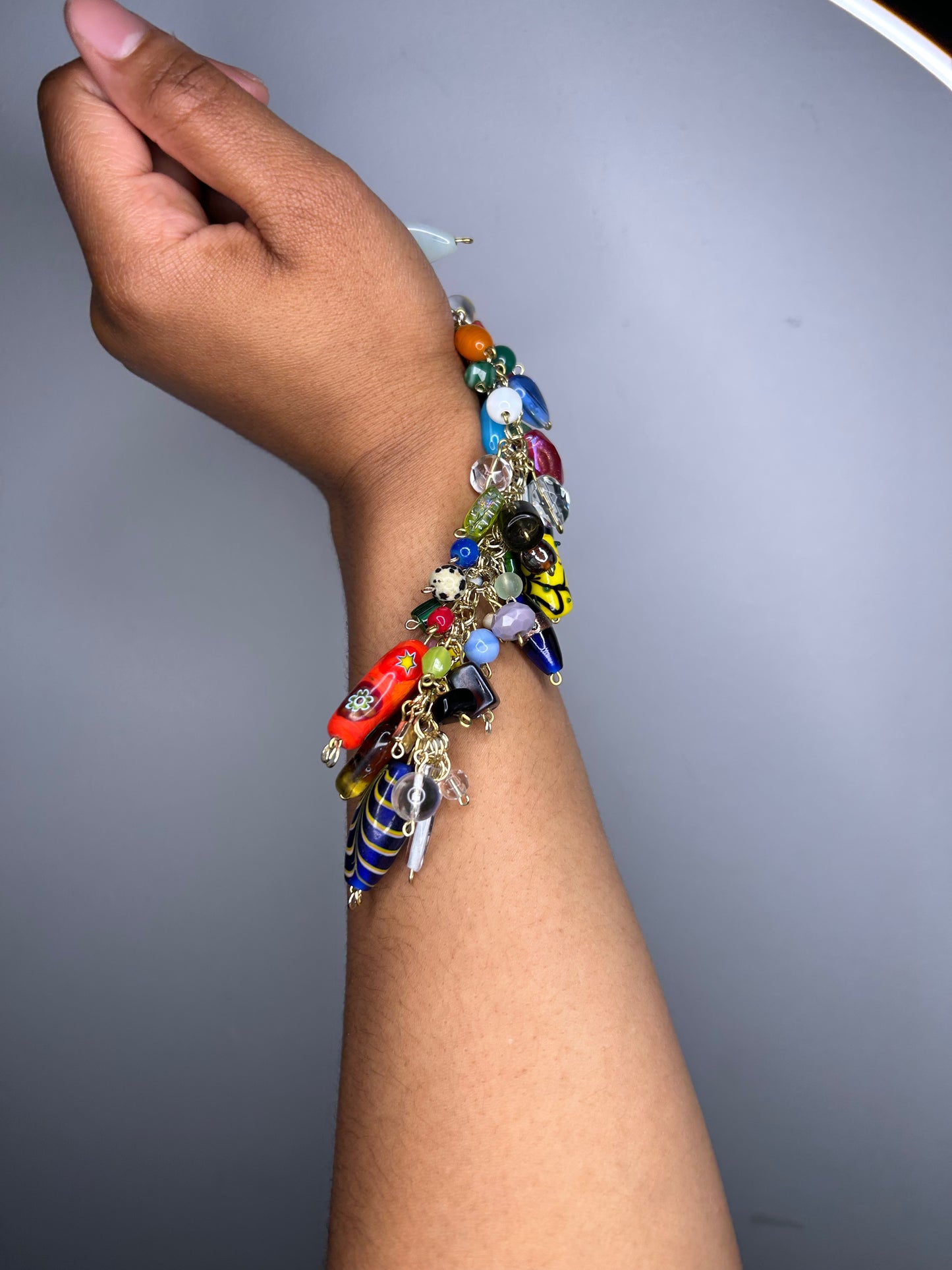 Anklet- Yellow Trees