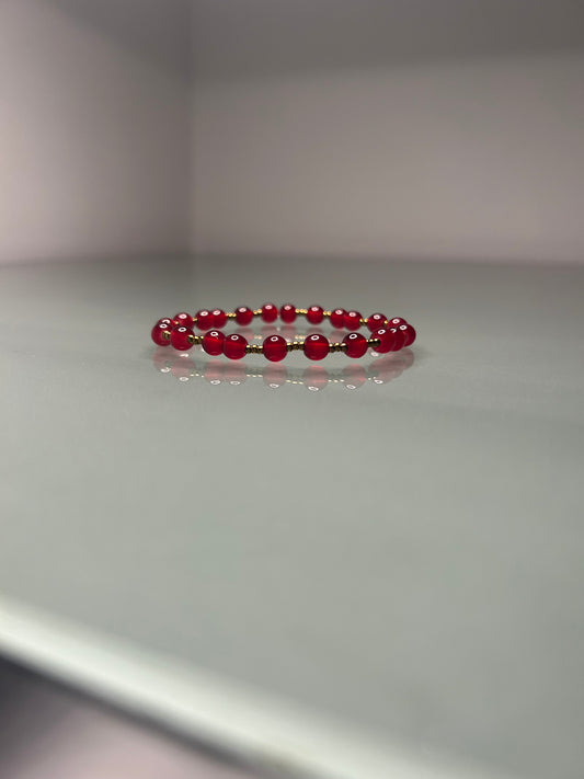 Bracelet Burgundy Red