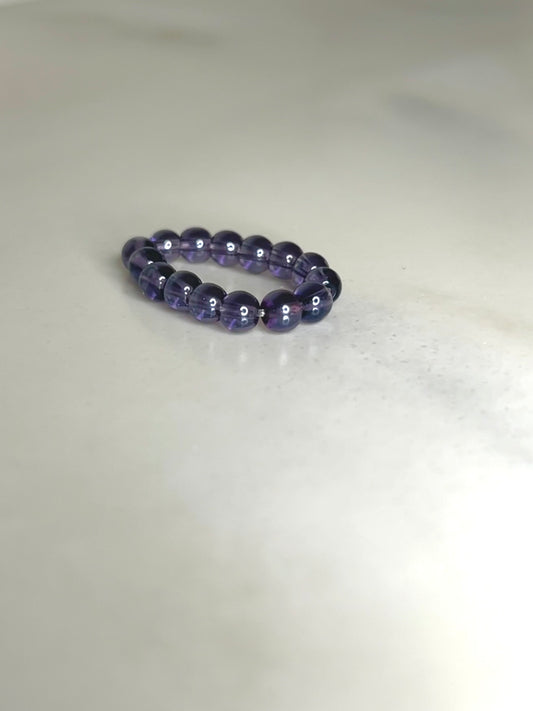 Ring Clear Purple
