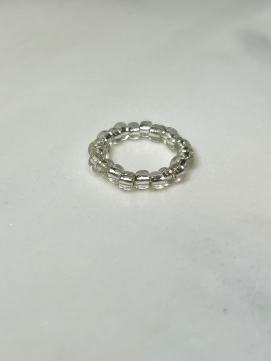 Ring Clear Silver