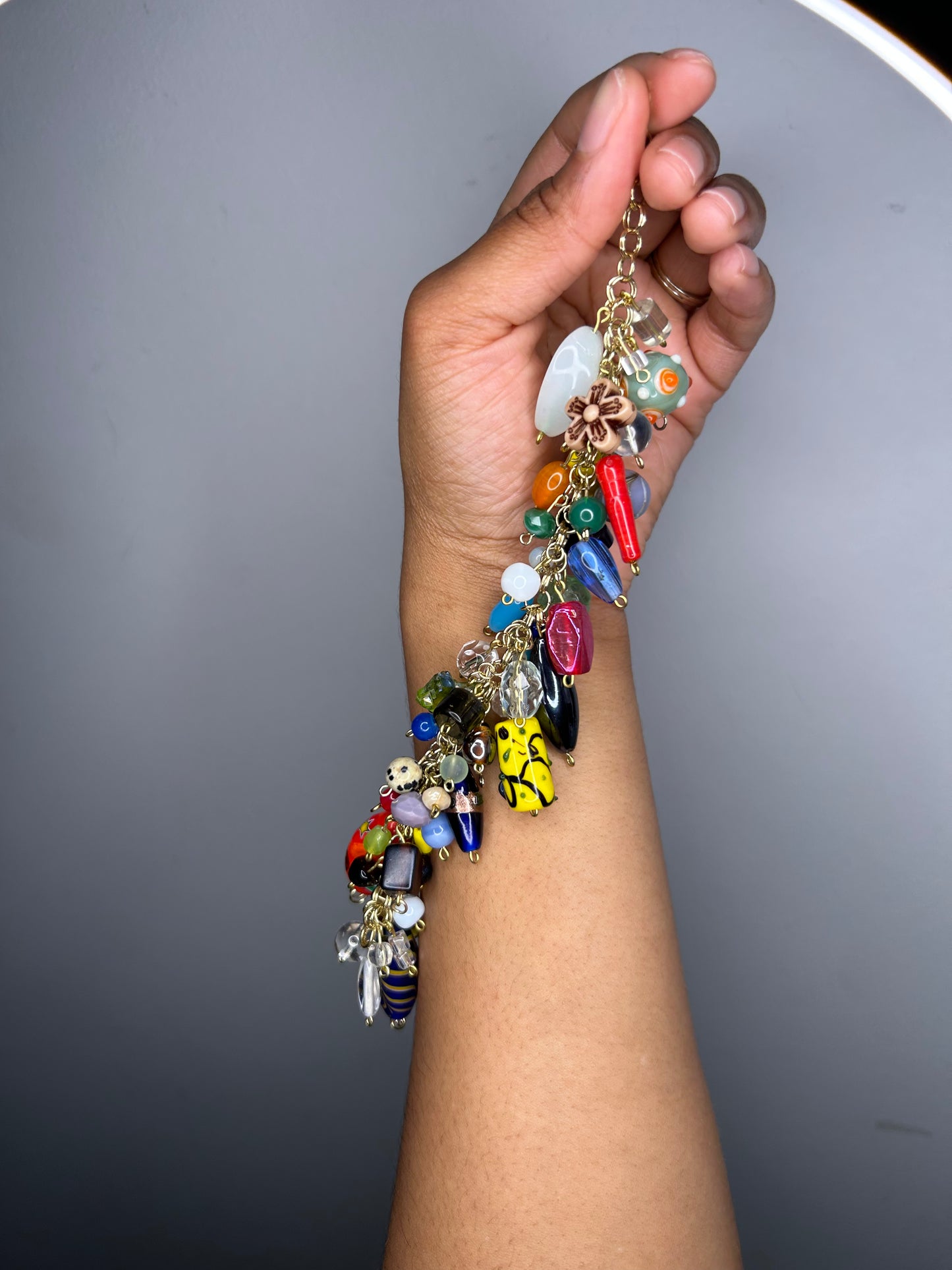 Anklet- Yellow Trees